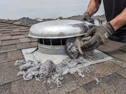 Cleaning Dryer Vent On Roof in Stevenson Ranch