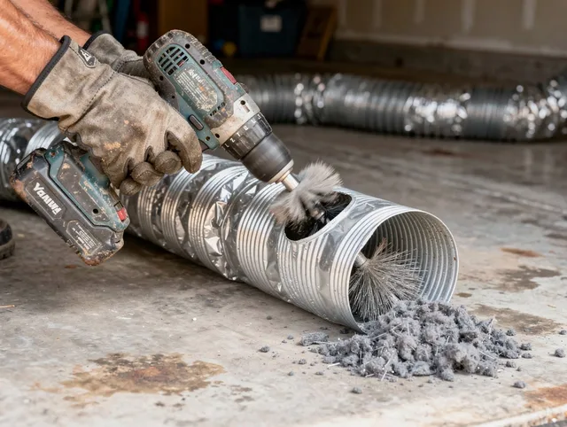 Professional duct cleaning by Stevenson Ranch Dryer Vent Cleaning in Stevenson Ranch