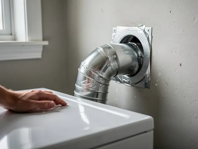 Stevenson Ranch Dryer Vent Cleaning expert performing professional dryer vent repair and installation in Stevenson Ranch