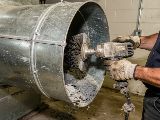 Industrial-grade dryer vent cleaning by Stevenson Ranch Dryer Vent Cleaning in Stevenson Ranch