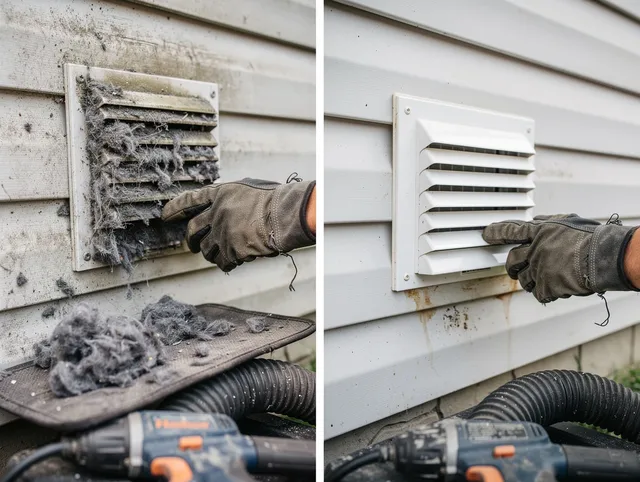 Residential dryer vent cleaning by Stevenson Ranch Dryer Vent Cleaning in Stevenson Ranch
